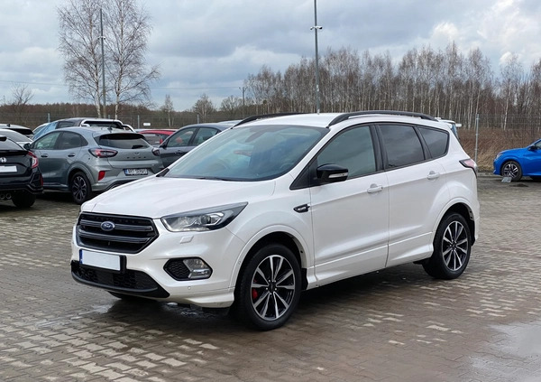 Ford Kuga cena 72200 przebieg: 58517, rok produkcji 2019 z Golczewo małe 352